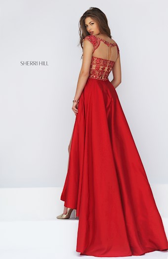 Sherri Hill 50124 #1 Red vertical thumbnail