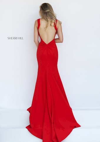 Sherri Hill 50125 #4 Red vertical thumbnail