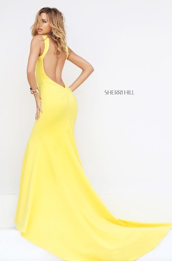 Sherri Hill 50125 #1 Yellow vertical thumbnail