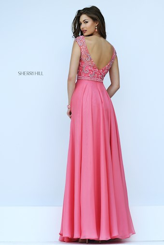 Sherri Hill 50132 #2 Coral vertical thumbnail
