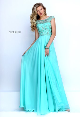 Sherri Hill 50132 #3 Seafoam vertical thumbnail