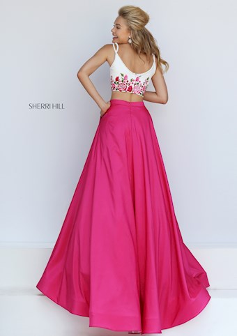 Sherri Hill 50139 #2 Fuchsia vertical thumbnail