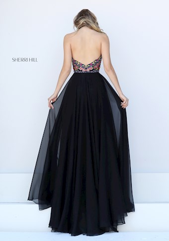 Sherri Hill 50149 #6 Black/Multi vertical thumbnail