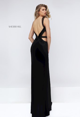 Sherri Hill 50163 #1 Black vertical thumbnail