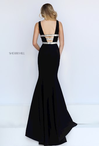 Sherri Hill 50184 #8 Black vertical thumbnail