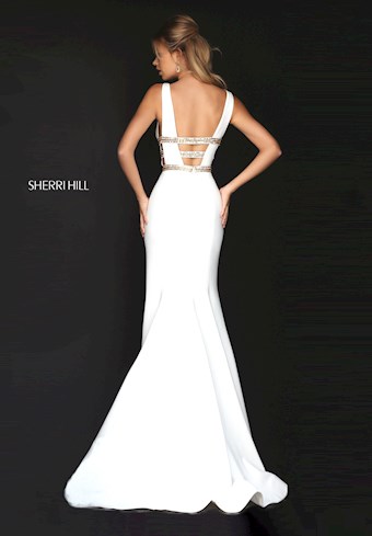 Sherri Hill 50184 #1 Ivory vertical thumbnail