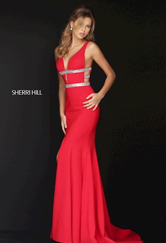 Sherri Hill 50184 #5 Red vertical thumbnail