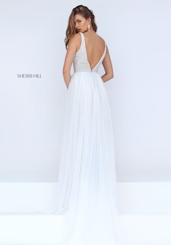 Sherri Hill 50188 #1 Ivory vertical thumbnail