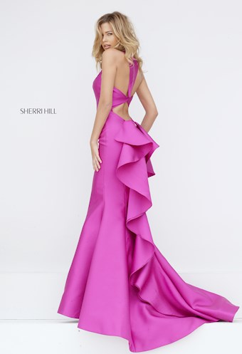 Sherri Hill 50195 #5 Magenta vertical thumbnail