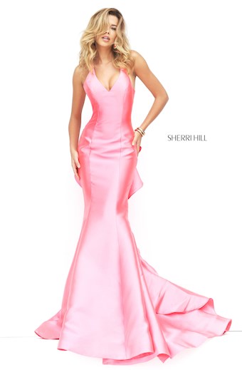 Sherri Hill 50195 #9 Coral vertical thumbnail