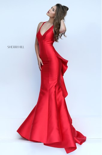 Sherri Hill 50195 #18 Red vertical thumbnail