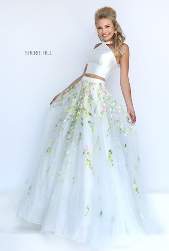 Sherri Hill 50196 #2 Ivory vertical thumbnail