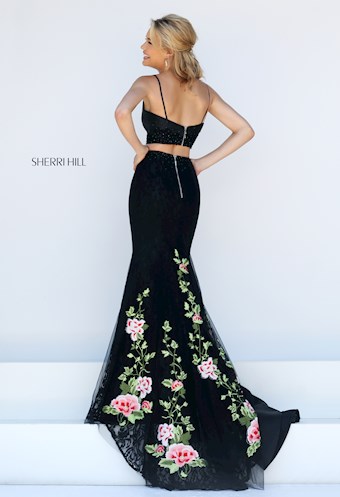 Sherri Hill 50199 #1 Black/Multi vertical thumbnail