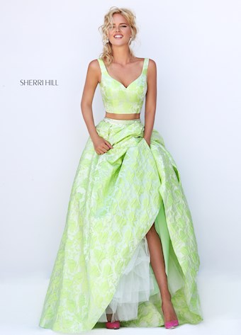 Sherri Hill 50200 #1 Green vertical thumbnail