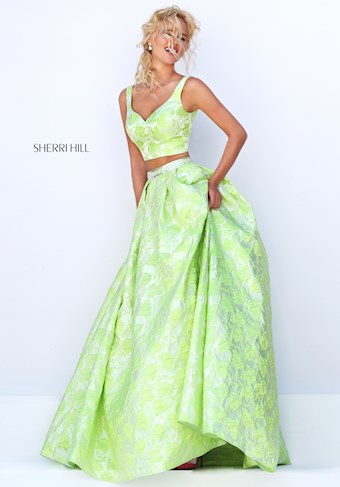 Sherri Hill 50200 #10 Green vertical thumbnail