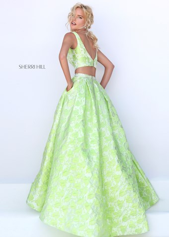Sherri Hill 50200 #2 Green vertical thumbnail