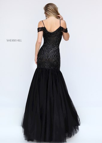 Sherri Hill 50212 #1 Black vertical thumbnail