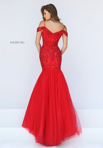 Sherri Hill 50212 #4 Red vertical thumbnail
