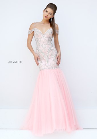 Sherri Hill 50212 #10 Pink vertical thumbnail