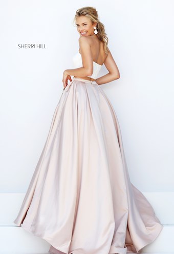 Sherri Hill 50219 #3 Ivory/Nude vertical thumbnail
