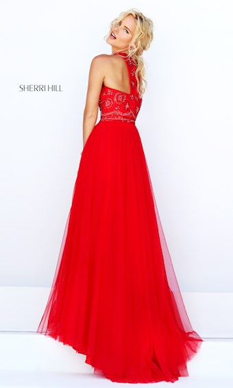 Sherri Hill 50225 #2 Red vertical thumbnail