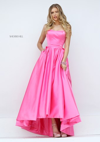 Sherri Hill 50226 #14 Fuchsia vertical thumbnail