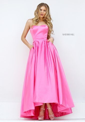 Sherri Hill 50226 #11 Fuchsia vertical thumbnail