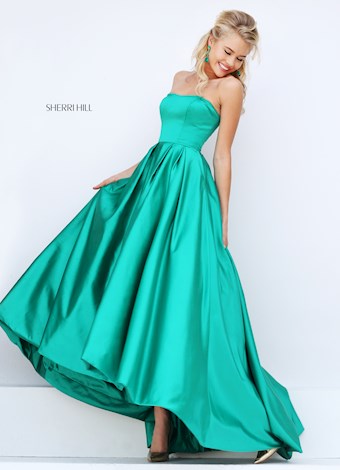 Sherri Hill 50226 #24 Emerald vertical thumbnail
