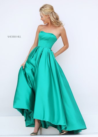 Sherri Hill 50226 #7 Emerald vertical thumbnail