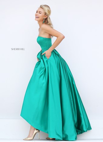 Sherri Hill 50226 #13 Emerald vertical thumbnail
