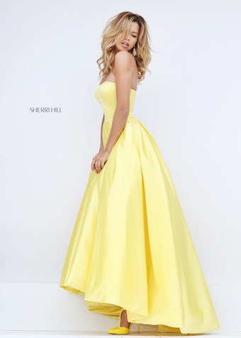 Sherri Hill 50226 #4 Yellow vertical thumbnail