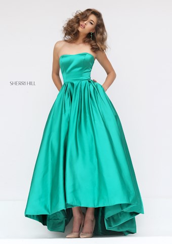 Sherri Hill 50226 #1 Emerald vertical thumbnail