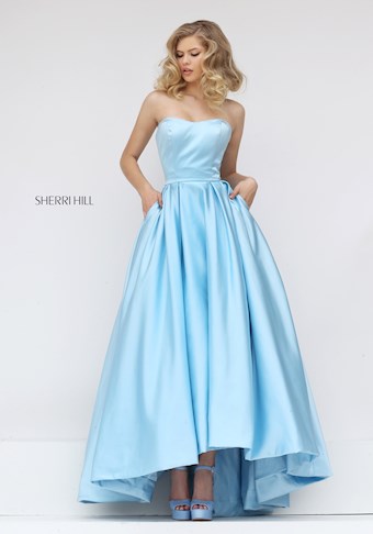 Sherri Hill 50226 #22 Light Blue vertical thumbnail
