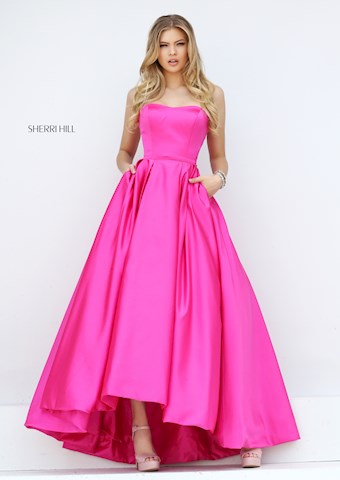 Sherri Hill 50226 #15 Fuchsia vertical thumbnail