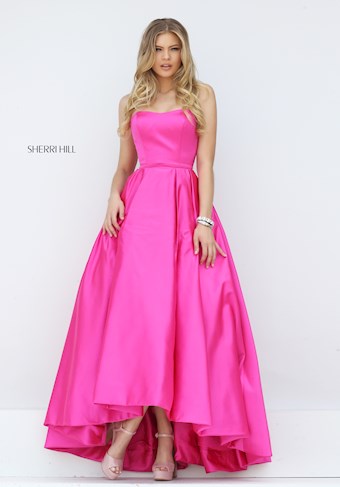 Sherri Hill 50226 #20 Fuchsia vertical thumbnail