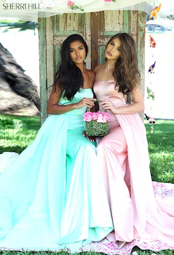 Sherri Hill 50227 #4 Light Green vertical thumbnail