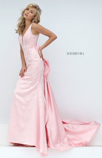 Sherri Hill 50244 #2 Blush vertical thumbnail