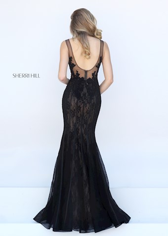 Sherri Hill 50254 #1 Black vertical thumbnail