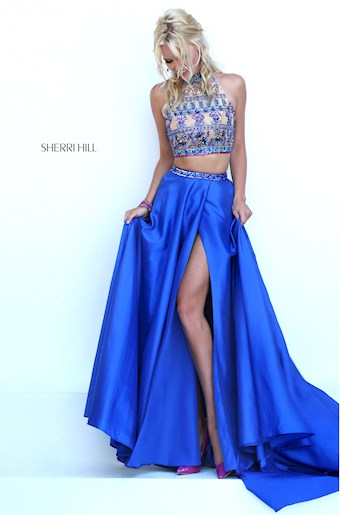 Sherri Hill 50263 #3 Royal vertical thumbnail