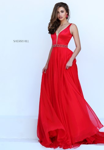 Sherri Hill 50264 #2 Red vertical thumbnail