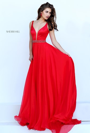 Sherri Hill 50264 #5 Red vertical thumbnail