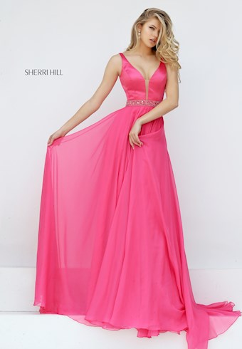 Sherri Hill Style #50264 #0 default Watermelon vertical thumbnail