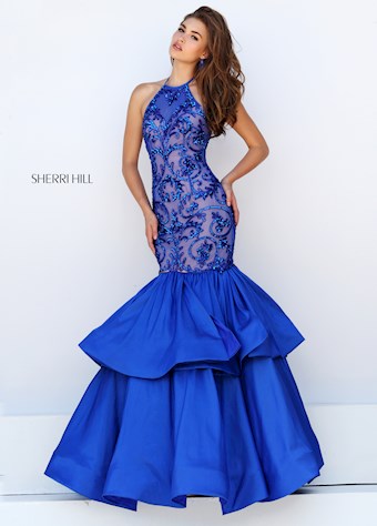 Sherri Hill 50266 #5 Royal vertical thumbnail
