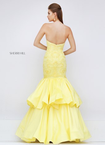 Sherri Hill 50266 #4 Yellow vertical thumbnail