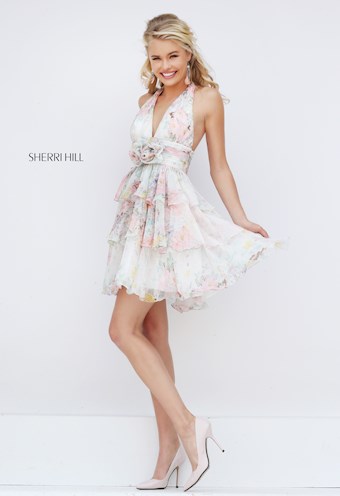 Sherri Hill 50274 #0 default Print frontface vertical thumbnail