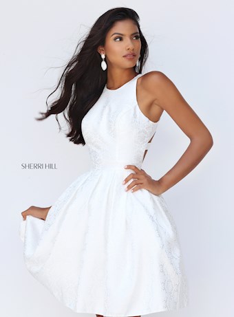 Sherri Hill 50293 #2 Ivory vertical thumbnail
