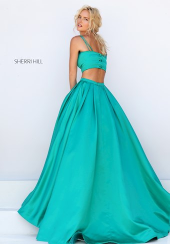 Sherri Hill 50295 #15 Emerald vertical thumbnail