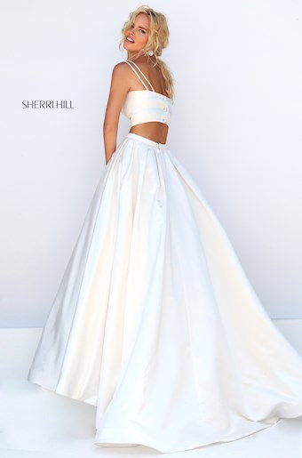 Sherri Hill 50295 #4 Ivory vertical thumbnail