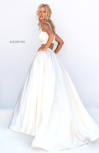 Sherri Hill 50295 #1 Ivory vertical thumbnail