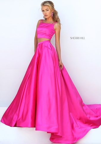 Sherri Hill 50295 #9 Fuchsia vertical thumbnail